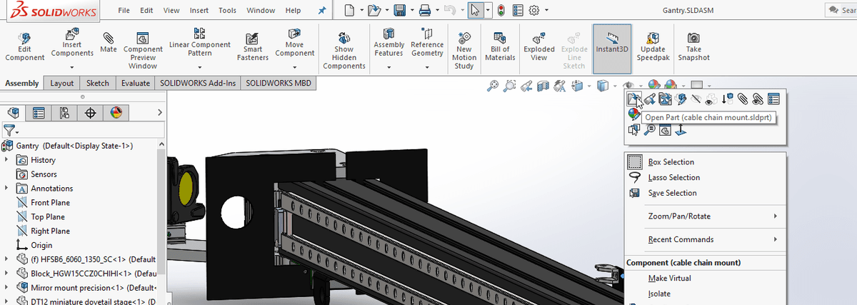 Lasersnijden met Solidworks - Snijlab