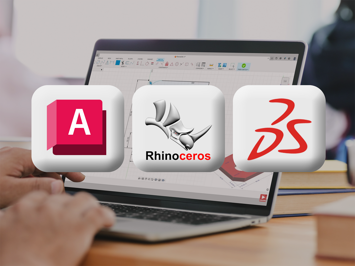 AutoCAD, Rhinoceros 3D en Solidworks: de beste CAD-software voor lasersnijden