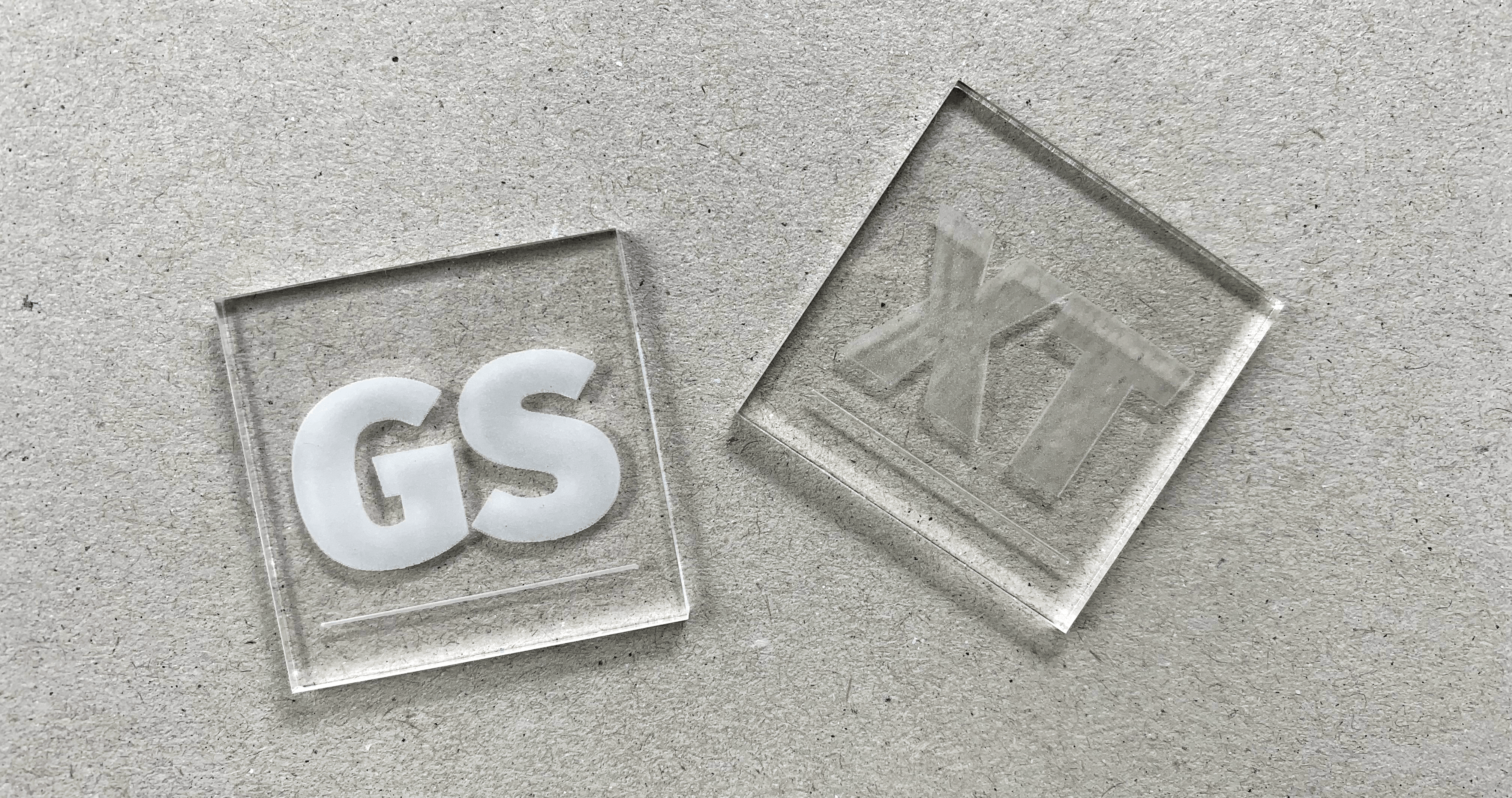 Niew materiaal: XT-acrylaat - Snijlab