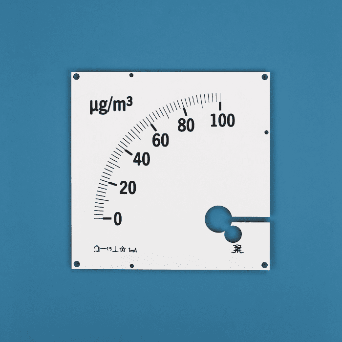 Template: Meterschaal gegraveerd