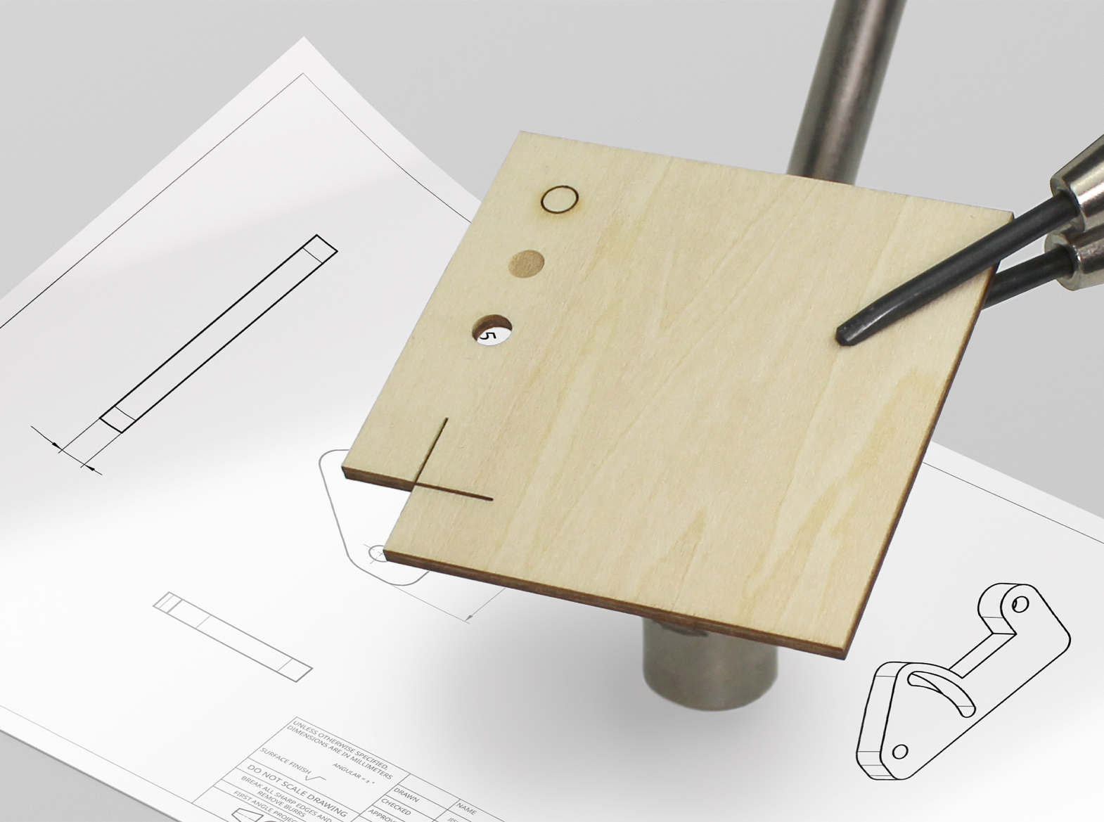 Lime plywood