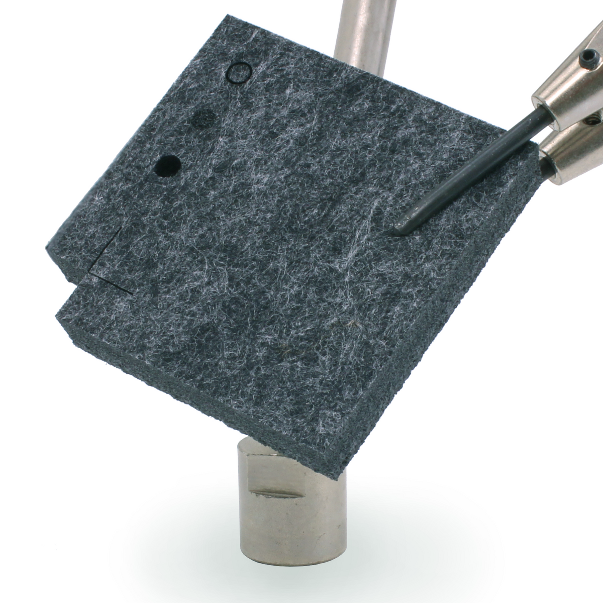 PET-vilt 80% grijs 9 mm, plaatoppervlak