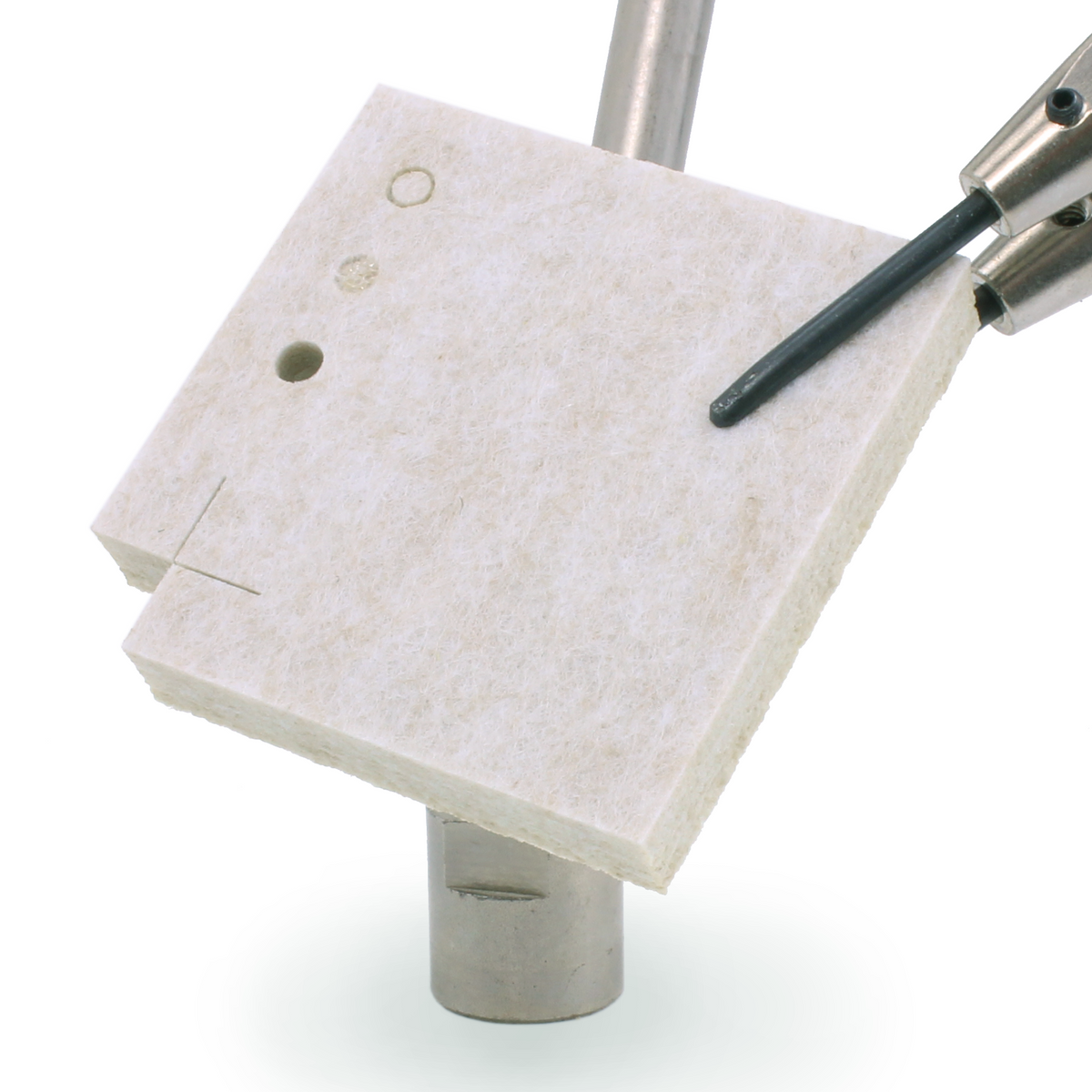 PET-vilt beige 9 mm, plaatoppervlak