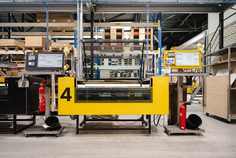 SPOTmini laser cutting machine at Snijlab