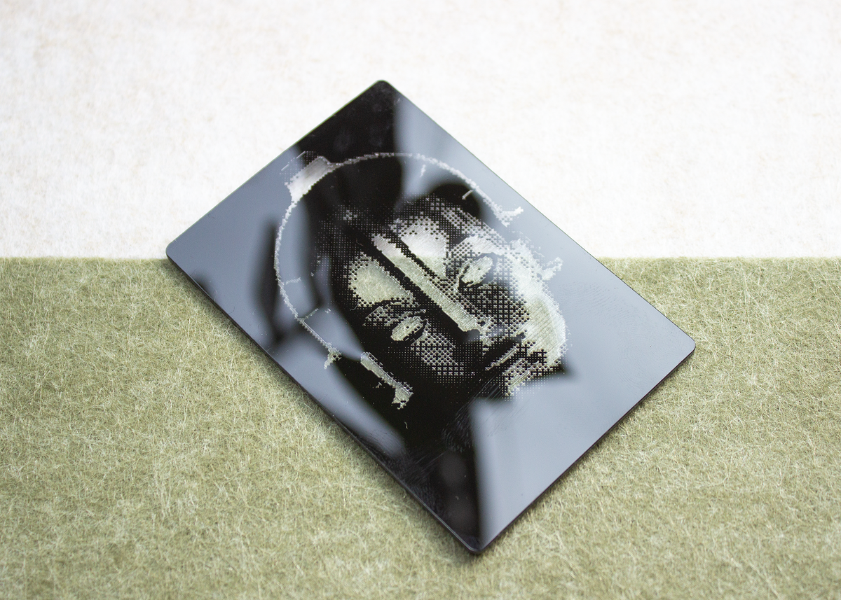 Transparent Engraving laminate