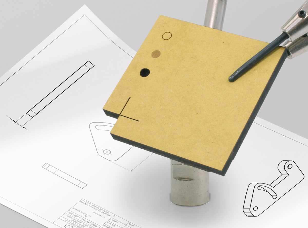 Gekleurd MDF