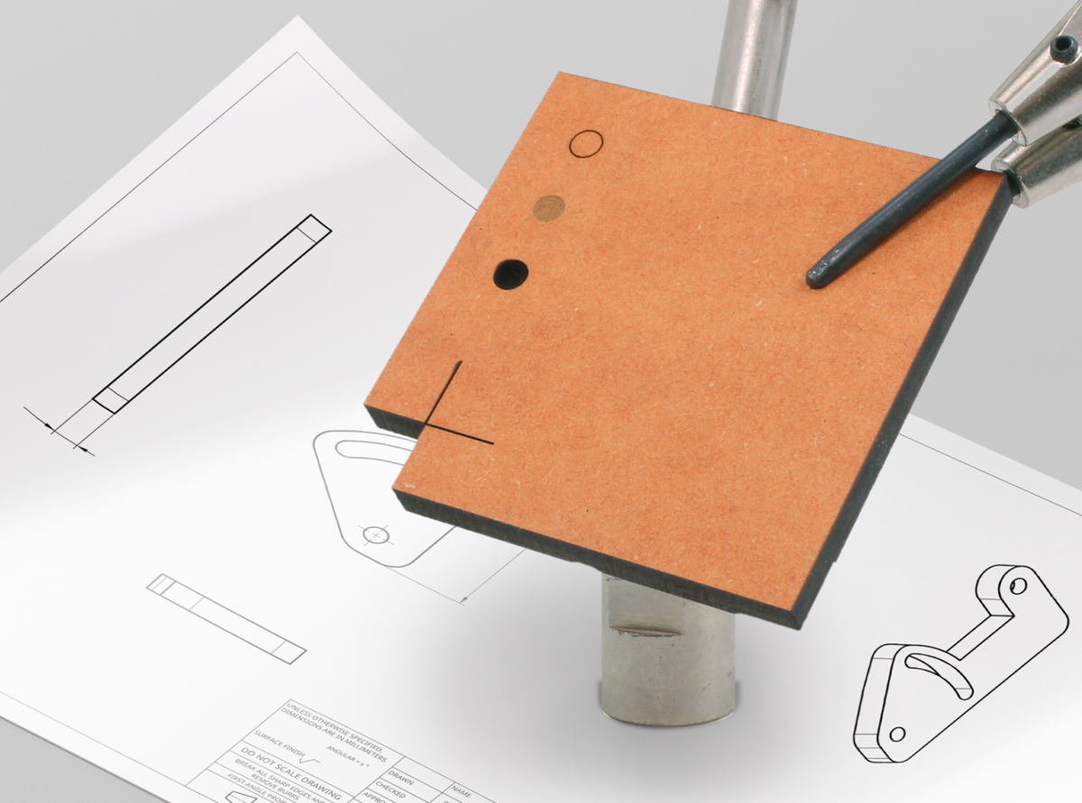 Gekleurd MDF
